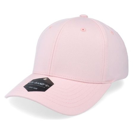 Upfront - Rosa adjustable Keps - CROWN 2 Light Pink Adjustable @ Hatstore