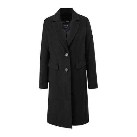Comma, Single-Breasted Coats Zwart, Dames, Maat:L