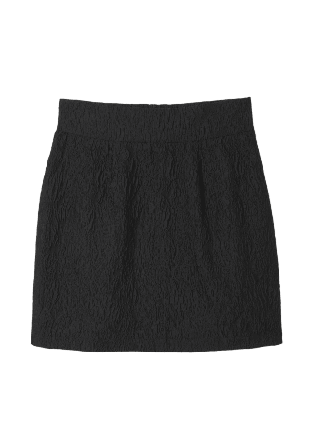 Carin Wester Strukturerad kjol SELDA Kjolar Svart 34