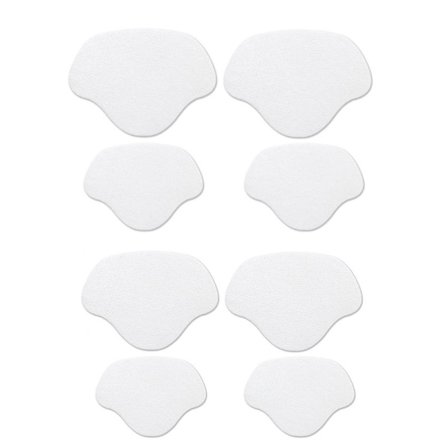 Hælbeskyttelse / reparasjonslapper for skoreparasjon 2 størrelser 4 par Vi