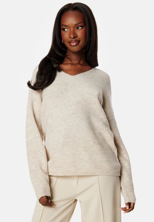 VERO MODA Vmcrewlefile V-Neck Pullover Klær