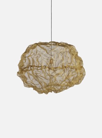 Heat XL taklampe Ø95 - messing