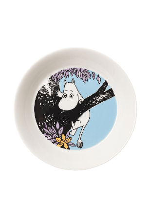 Arabia Mumin tefat 15cm Vänner för alltid Mattallrikar Flerfärgad 15 CM