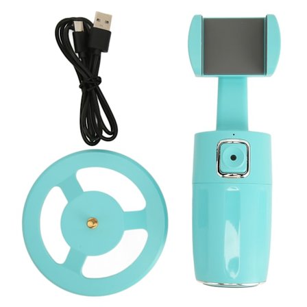 Auto Face Tracking Tripod 360 Graders Rotation Smart Shooting Phone Tracking Holder til Live Vlog Streaming Video Grøn