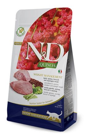 Farmina Natural & Delicious Quinoa Weight Management Agnello