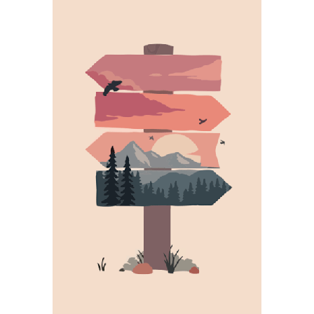 Skylt Tavla Affisch 40×50 CM