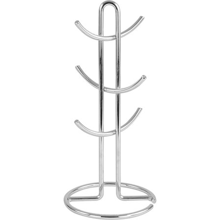 Työtasolle asetettava mukipuu, mukien ja teekuppien säilytysteline, kahvilanurkkauksen lisävaruste ja keittiön järjestäjä