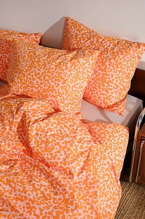 Jotex - Örngott 2-pack 50x60 Cm Ekologisk Orange/rosa MALIA - Köp Örngott hos Jotex