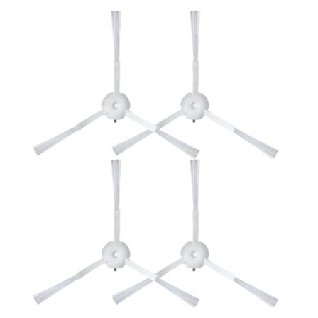 4 st tillbehör till Qihoo 360 S5 S7 S7 Pro robotdammsugare reservdelar sidoborste
