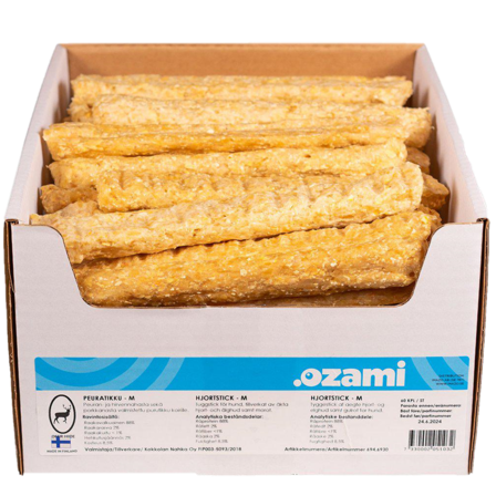 Ozami - Dog Deer Sticks Medium 20 cm - Hund - Hundegodbiter & tyggebein - Naturlig tyggebein - ZOO.no