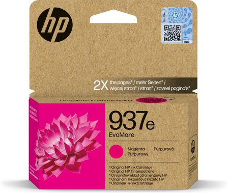 HP 937e EvoMore magenta originalbläckpatron, 196786147654