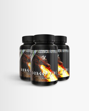 Fettförbrännare - 3 x 90 kapslar - Viking Power Dragon Fire - Fettförbränning, Viktminskning