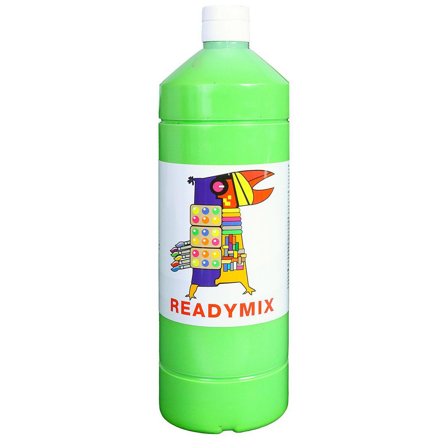 Readymix 1000 ml, ljusgrön - Lyreco - Skola och förskola - Målarfärg och tillbehör - Readymix
