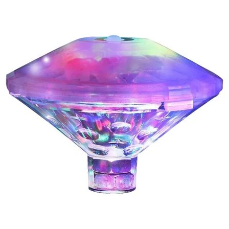 NA/LED-diamant vattentät badkarspool duschlampa, undervattensdyklampa