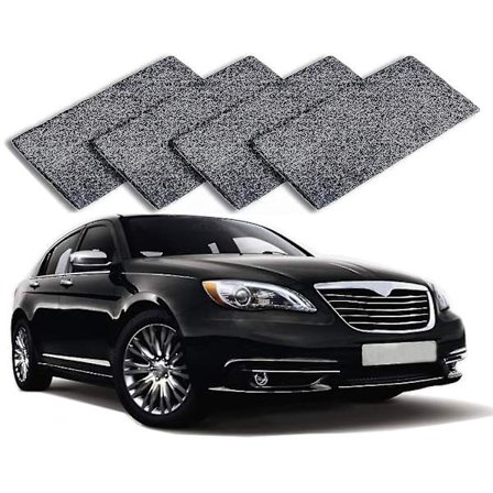 Nano Sparkle-klut (grå 4 stk), 2022 Nano Sparkle-klut for bilriper, Nano Magic-klut reparerer enkelt malingsriper