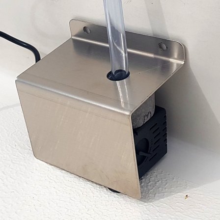 Protezione per pompa per sentina a energia solare GLB Nordica SL-35PS, acciaio inossidabile, 65 x 90 x 60 mm