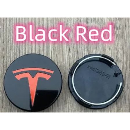 4 stk. for Tesla Model 3 S X Y 56MM Grå Hjulsenter Nav Kapsler Emblem Badge Logo