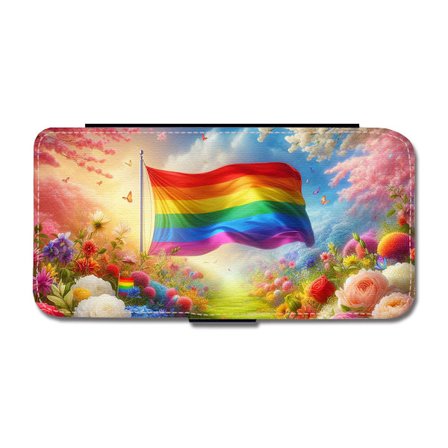 LGBTQ Pride Google Pixel 10 Pro XL Flip Mobilfodral