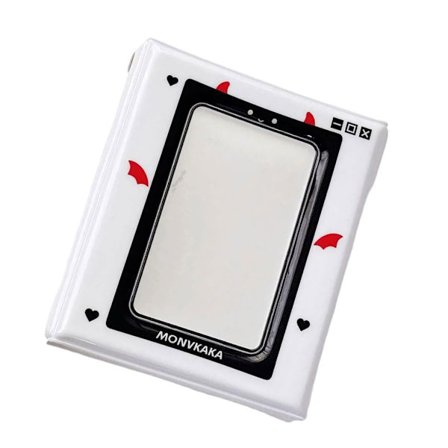 Farge Kattunge Fotokort Album for 3-3.5 Tommers Bilder Kort Holder Bok