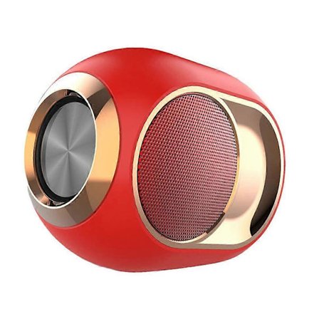 Bluetooth Högtalare Bluetooth 5.0 Subwoofer Stereo Hi-fi TWS Trådlös Bluetooth Högtalare Stöd för U-disk FM Radio AUX TF handsfree-samtal Mini Musik