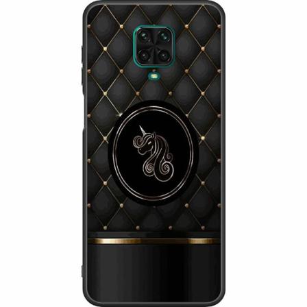 Xiaomi Redmi Note 9 Pro Svart Skal Luxury Unicorn