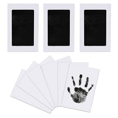3 st Baby Handprint And Footprint Set, Säker Giftfri 9.5*5.7cm