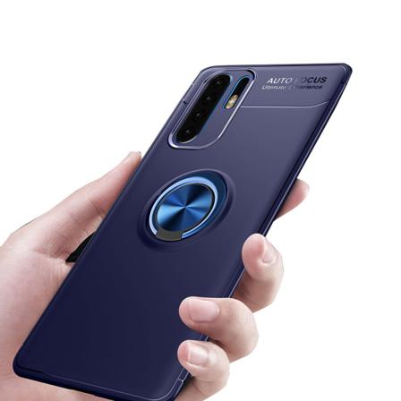 Skal Med Ringhållare - Huawei P30 Pro Blå/blå