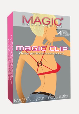 MAGIC Bodyfashion Magic Clip Transparent Onesize