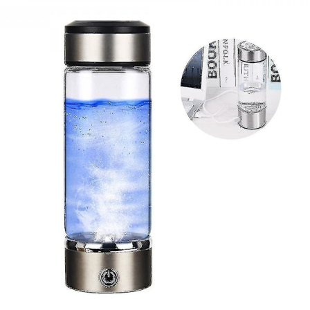 Rich Hydrogen Water Flaska Elektrolytisk Water Cup Lonizer Generator