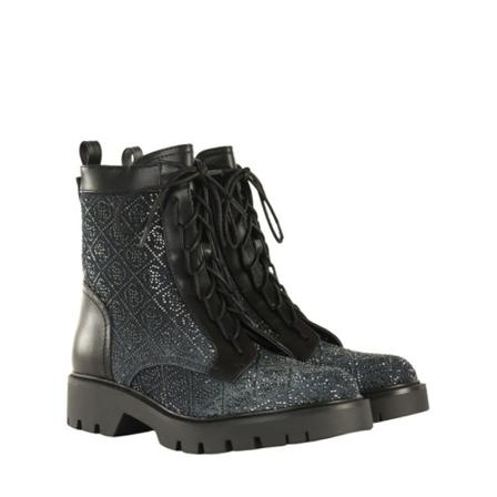 Guess Lace-up Støvler Blå, Dame, Størrelse: 39 EU