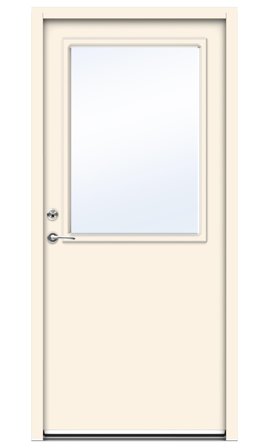 Swedoor Castilla Ytterdörr vit (S 0502-Y) 888x2080 mm, Dörrar