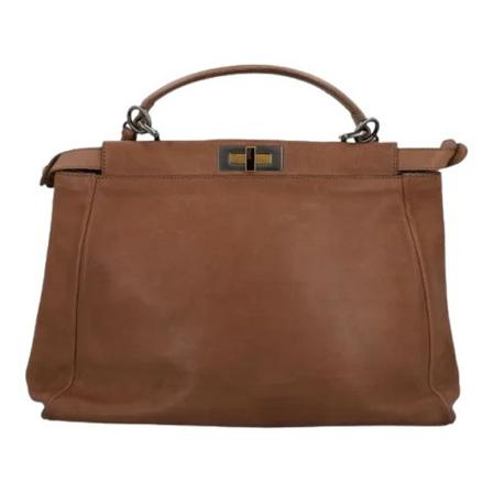 Fendi Vintage - Vintage Väskor - Brun - Dam - Storlek: One Size, Dam, Storlek: ONE SIZE