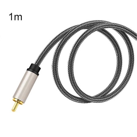 Digital koaxial ljud- och videokabel stereo SPDIF 3,5 mm till RCA för Xiaomi Mi 12 TV