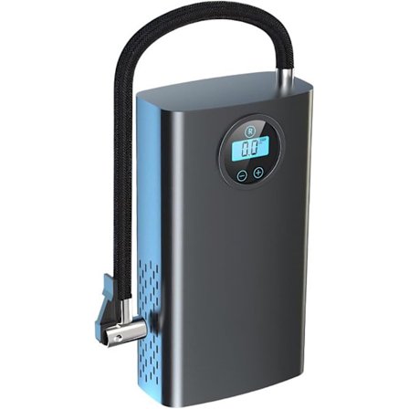 Bærbar Luftkompressor for Dekkoppblåser - Billuftpumpe, Elektrisk Luftkompressor - Trådløs Bærbar Luftpumpe for Motorsykler, Sykler, Baller