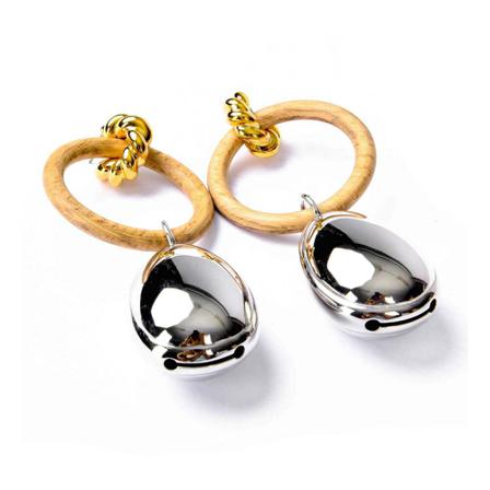 Balenciaga earrings Gul, Dame Øreringe, Størrelse: ONE Size