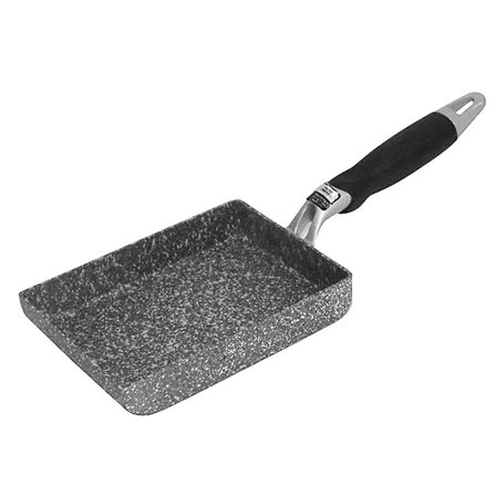 Japansk Omelett Rektangel Stekepanne Non-Stick Tamagoyaki Rullet Egg Koker med Anti-Skåldingshåndtak Kjøkkenutstyr