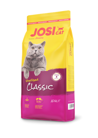 JosiCat Sterilized Classic 10kg - Tørrfôr