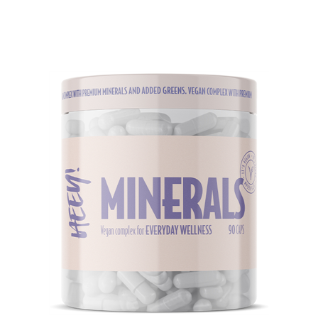 Heey! Multimineral + Greens 90 kapsler