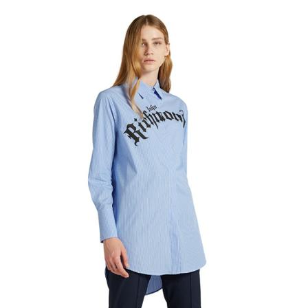 John Richmond Shirt , Blauw , Dames , Maat: M
