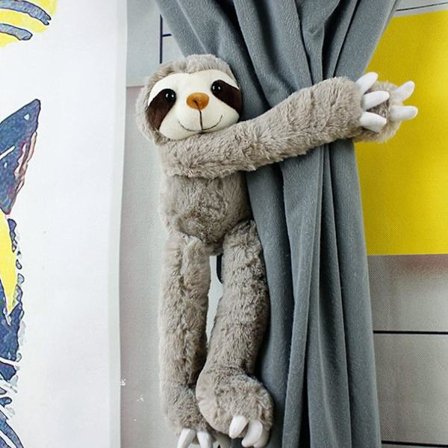 1 stk. Kosedyr Dovendyr Gardin Holdbacks Gardin Holdere Plysj Kosedyr Dovendyr Til Barn Soverom Vindusdekorasjon