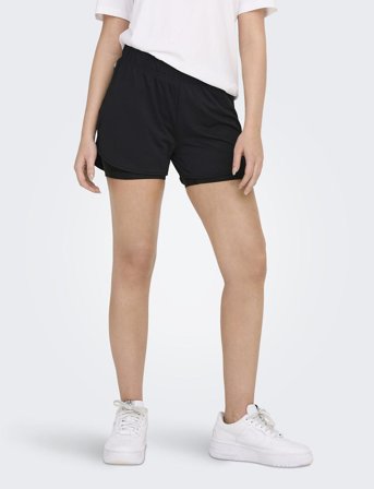 Only Play Onpmila-2 Life Mw Loose Pck Shorts Noos - Black - L