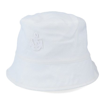 CTH Ericson - Bianco bucket Cappello - Kids Jamie Jr. Pique White Bucket @ Hatstore