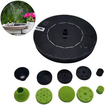 Solar Fountain Smart Small Solar Powered Water Fountains one size