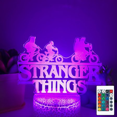 Gaming romlys TV-drama 3D-lampe bursdagsgaver til barn jenter gutter