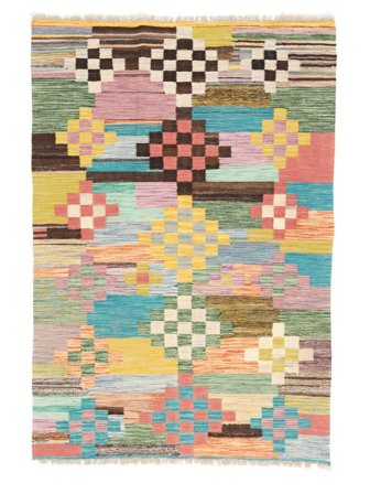 Kelim Berber Style Vloerkleed Modern ( Afghanistan)
