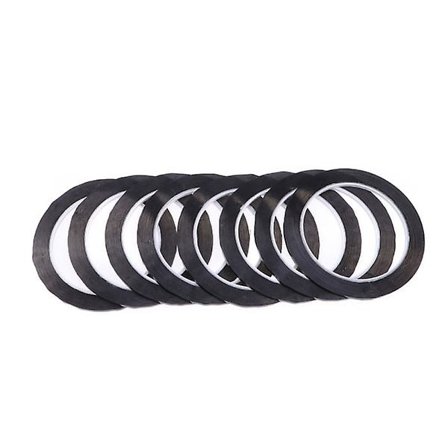 10 st Svart Vittavla Svart Gaffers Tejp Vittavla Avdelare Svart Vittavla Vittavla Tejp Pinstriping Elektrisk TejpBlack660x0.5 Svart