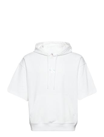 Ss Hwk Hoodie Hettegenser Genser Hvit Calvin Klein Jeans