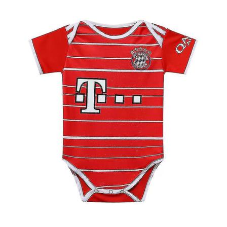 Bayern 22-23 Baby Romper Fotbollströja Present S(67-79cm)