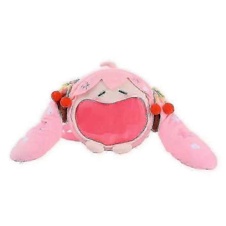 Kawaii Anime Hatsune Miku Cosplay Pehmo Reppu Ita Laukku Naisten Laukku Koululainen Opiskelija Miesten Sametti Olkalaukku Tyttö Lahja