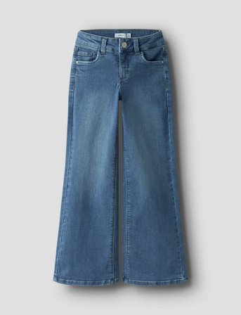 name it Nkfpolly X-Wide Jeans 3057-Fr Noos - Blue - 152